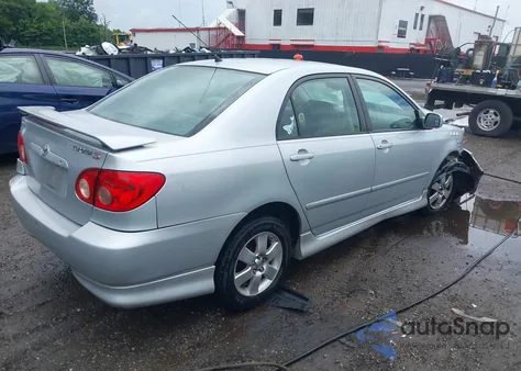 2008 Toyota Corolla S из США, поврежденный, VIN 2T1BR32E78C863856